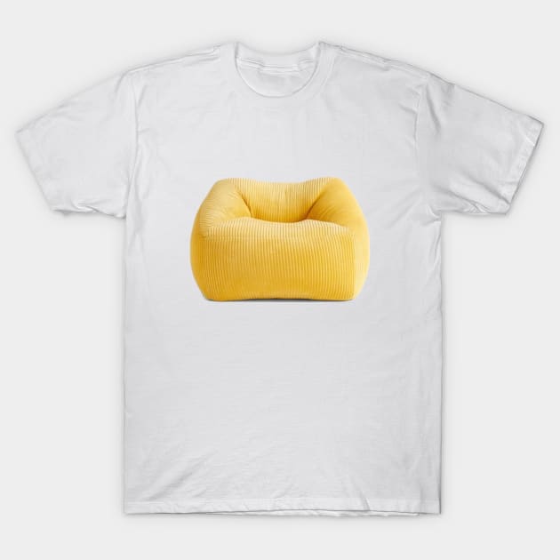 yellow bean bag T-Shirt by morgananjos